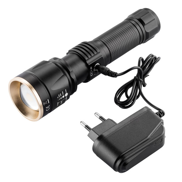 Lampe Tactique rechargeable NUM'AXES Led 1000 lumens — vue 2