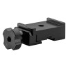 Pied aluminium monobloc à rail de 11mm pour compensateur.