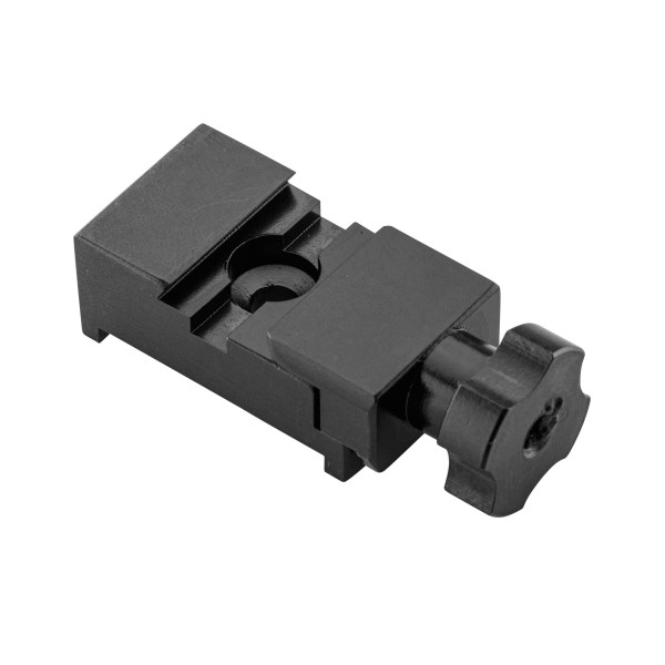 Pied aluminium monobloc à rail de 11mm pour compensateur. — vue 3
