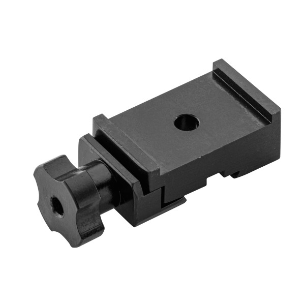 Pied aluminium monobloc à rail de 11mm pour compensateur. — vue 4