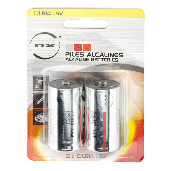 Piles alcalines C/LR14 1,5 volt - NX-Ready — vue 2
