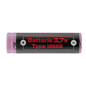 Batteries rechargeables Li-Ion 3.7 V type 18650