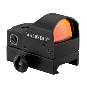Viseur point rouge Micro-Point Waldberg sur rail Weaver — vue 2