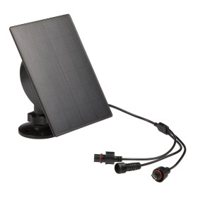 Panneau solaire Num'Axes 6v / 9v / 12v avec batterie intégrée.