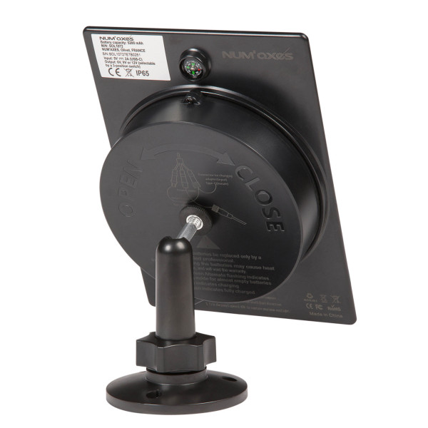 Panneau solaire Num'Axes 6v / 9v / 12v avec batterie intégrée. — vue 3
