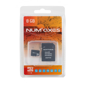 Num'Axes Carte micro SD 8 à 64 Go + adaptateur — vue 2