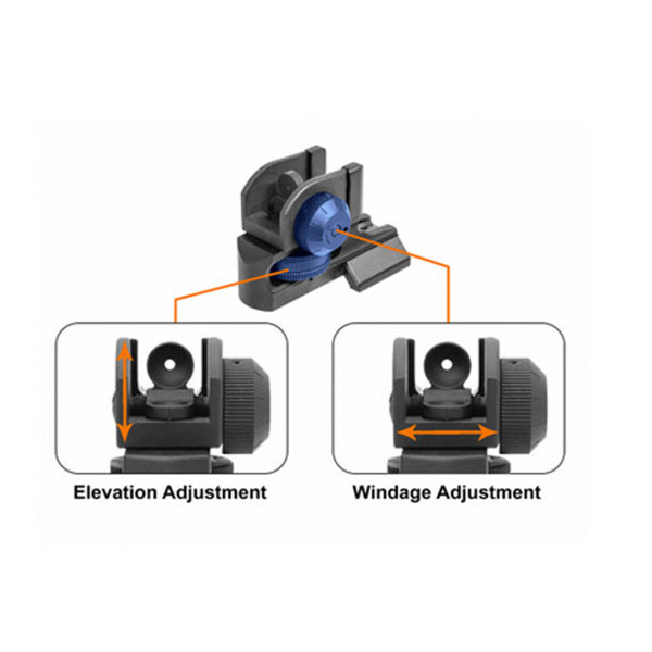 Hausse fixe UTG pour AR15 — vue 4