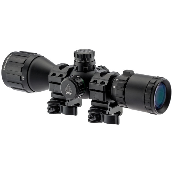 Lunette de tir Mildot illuminée 3-9 x 32 mm - Rouge/verte — vue 2