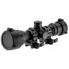 Lunette de tir Mildot illuminée 3-9 x 32 mm - Rouge/verte — vue 6