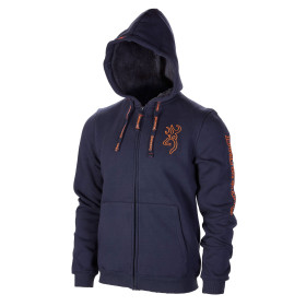 Sweatshirt Warm Snapshot Bleu - Browning