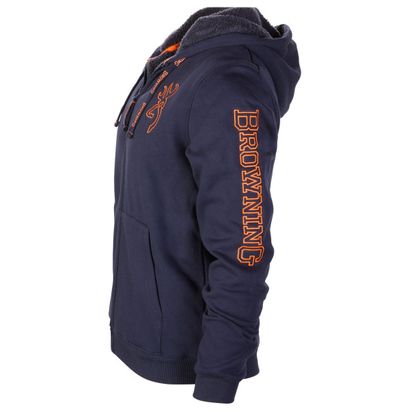 Sweatshirt Warm Snapshot Bleu - Browning — vue 5