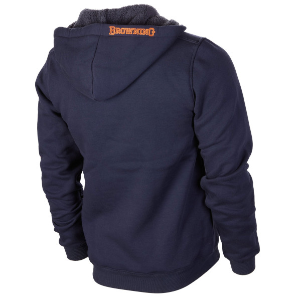 Sweatshirt Warm Snapshot Bleu - Browning — vue 6