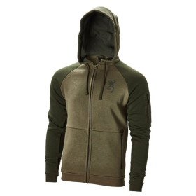 Sweatshirt Two Tones Vert Browning
