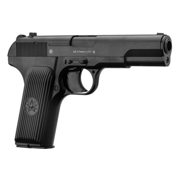 Pistolet CO2 culasse fixe BORNER TT-X Tokarev Cal. 4.5mm BB's — vue 2