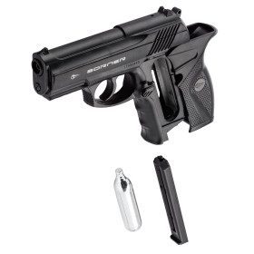 Pistolet CO2 culasse fixe BORNER C11 Cal. 4.5mm BB's — vue 2