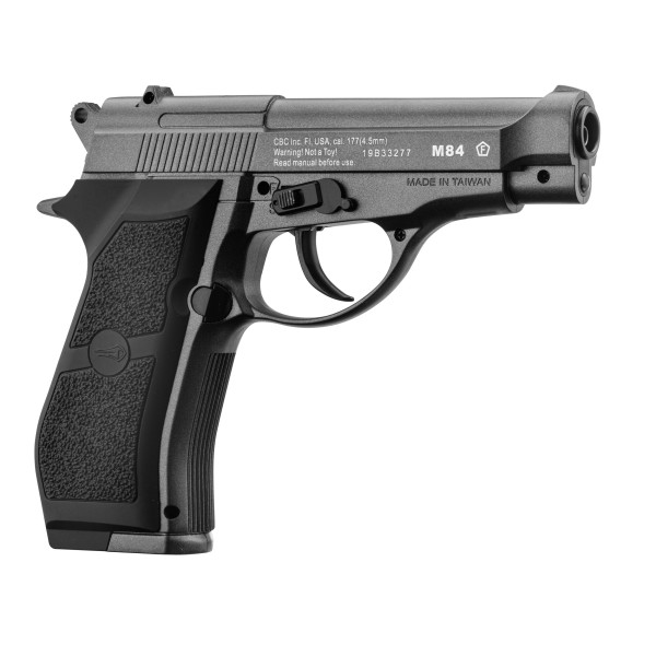Pistolet CO2 culasse fixe BORNER M84 Cal. 4.5mm BB's — vue 2
