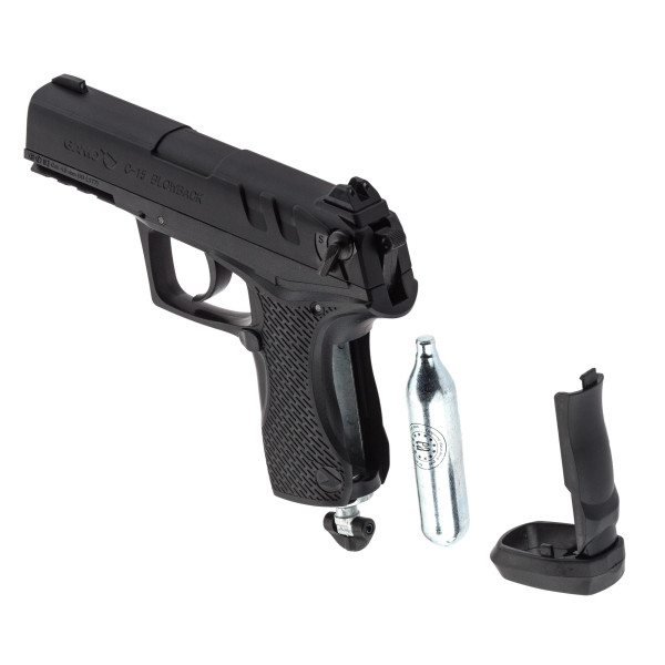 Pistolet CO2 GAMO C15 blowback Cal. 4,5 mm — vue 5