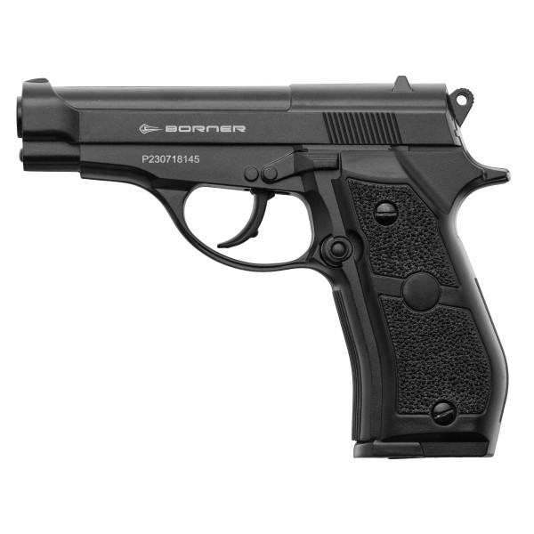 Pistolet BORNER M84 CO2 BB 4.5 mm — vue 3