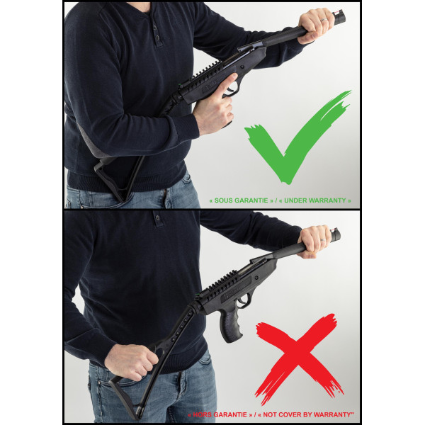 Pistolet à air break barrel LANGLEY PRO SNIPER — vue 6