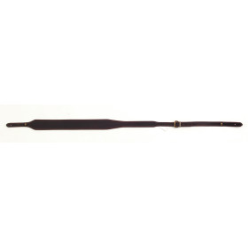 Bretelle carabine cuir vieilli cousu + antiderapant