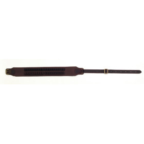 Cartouchiere 2o balles GC cuir vieilli interieur double cuir
