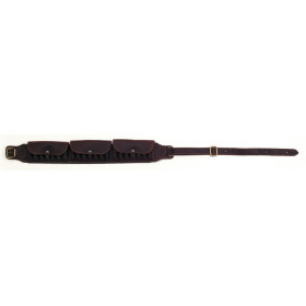 Cartouchiere 21T Cuir Vieilli Interieur Double Cuir Rabat