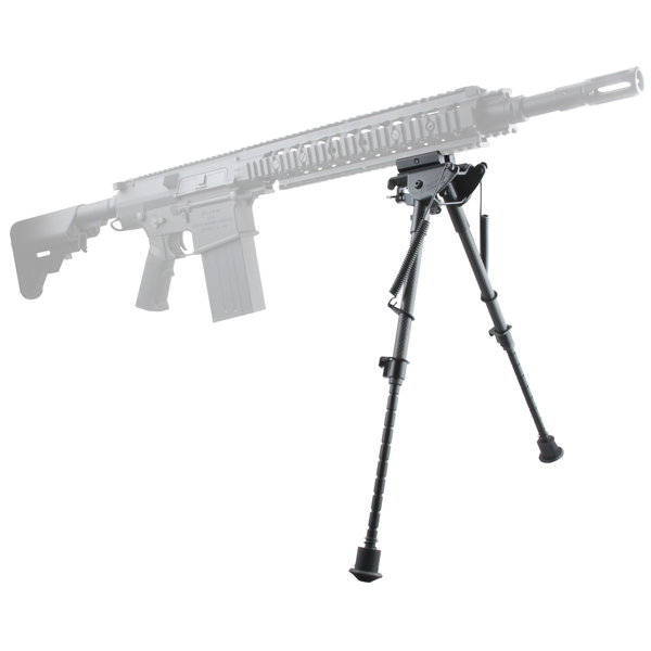 Bipied 9-13.5 Carbon Grenadiere Rail Weaver Pieds Retractables 6N — vue 9