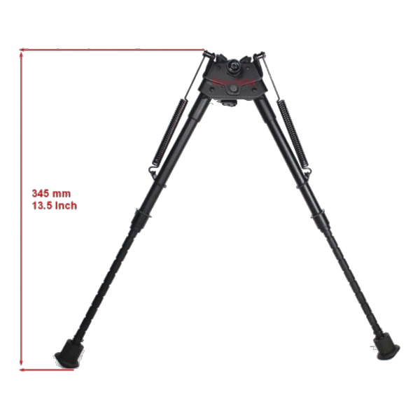 Bipied 9-13.5 Grenadiere Rail Weaver Pieds Retractables — vue 5