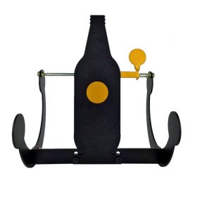 Cible basculante bouteille pivotante