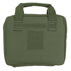 Etui arme de poing 22x25cm vert