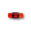 Guidon fluo rouge ajoure M2.6 D4 L12.5
