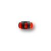 Guidon fluo rouge ajoure M2.6 D3 L7.5