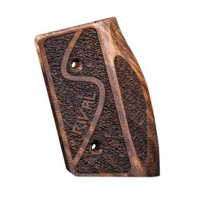 Poignée bois Rival-S racine de noyer — vue 2