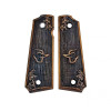 Plaquettes bois PT1911 Flower logo Taurus