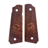 Plaquettes bois PT1911 nid d'abeille logo Taurus