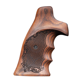 Poignée bois ergonomique revolver S&W carcasse N