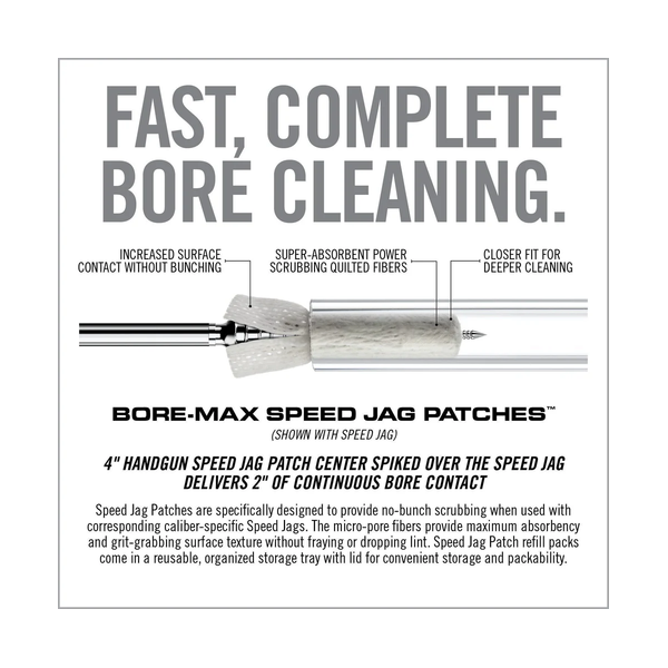 Recharge patchs Bore-Max Speed Jag - 4"s — vue 4