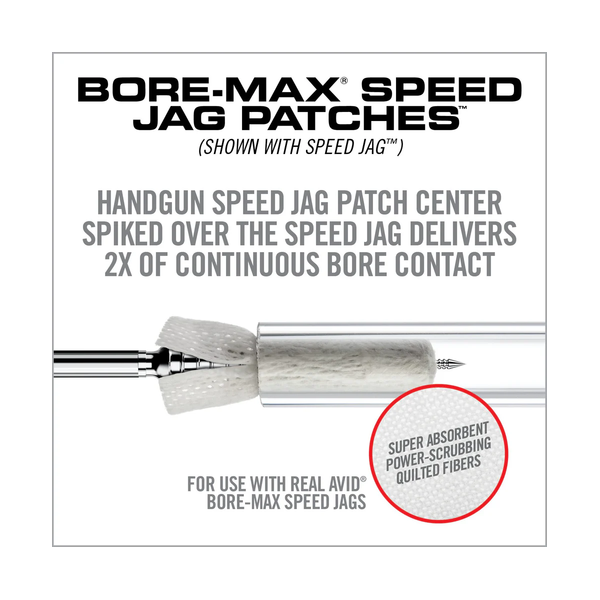Recharge patchs Bore-Max Speed Jag - 8" (Carabine) — vue 2