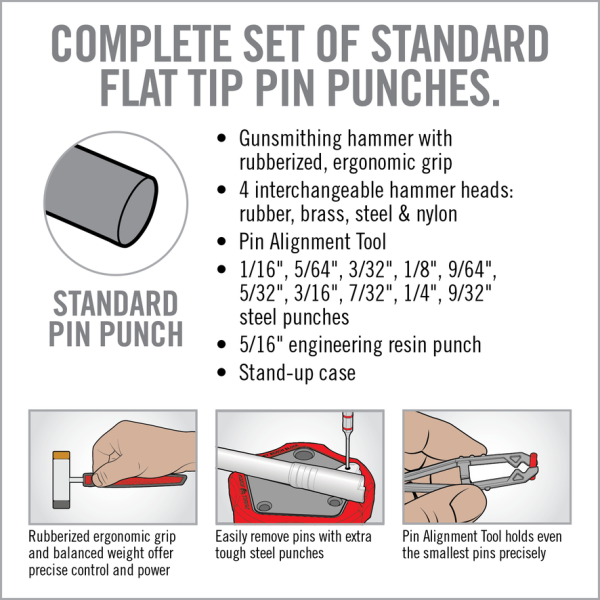 Set massette et chasse goupille standard — vue 6