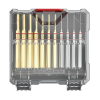 Set standard chasse-goupille 11 pièces laiton & acier