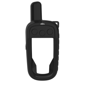 Coque silicone Alpha 100 tactile noir