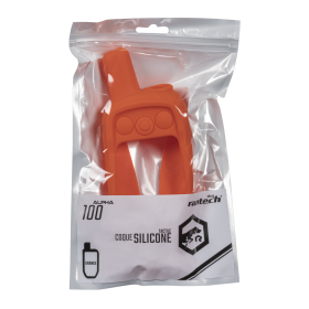 Coque silicone Alpha 100 tactile orange — vue 2