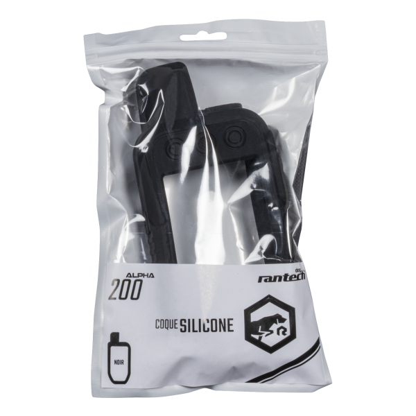 Coque silicone Alpha 200 noir — vue 2