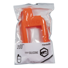 Coque silicone Alpha 200 orange — vue 2