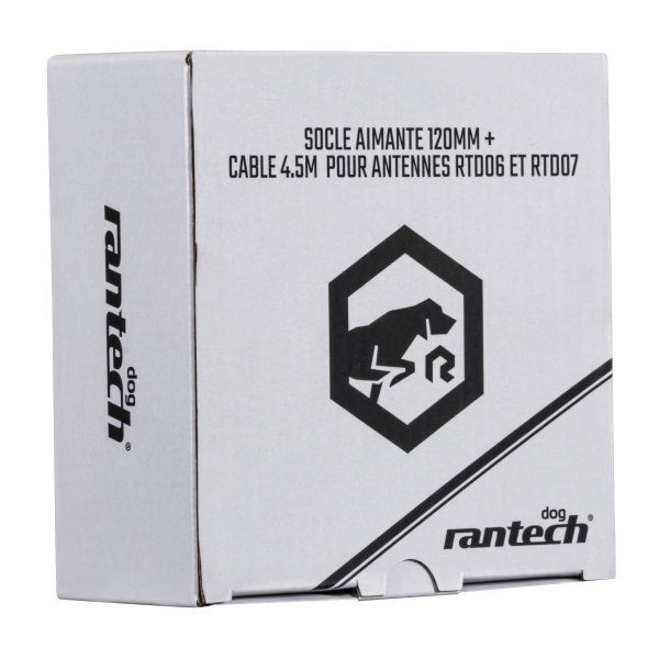 Socle aimante 120mm + câble 4.5m pour antennes RTD06 et RTD07 — vue 3