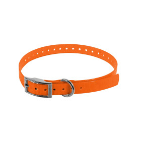Collier Biothane Biogold 450x19x2.6 Orange