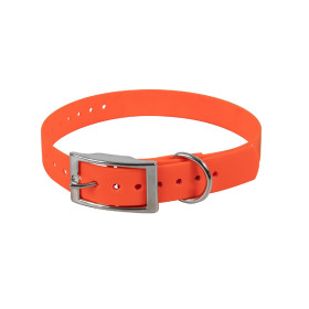 Collier Biothane Beta 600x25mm Orange