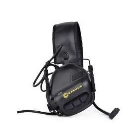 Casque Earmor M32 noir — vue 2