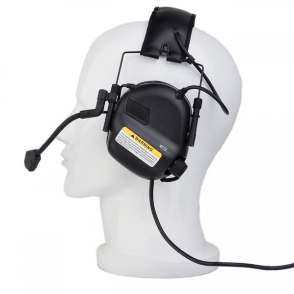 Casque Earmor M32 noir — vue 5