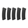 Boite de 5 chargeurs AEG 120 cps M4 noir — vue 8